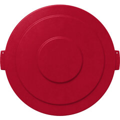 84102105 Bronco™ Round Waste Bin Trash Container Lid 20 Gallon - Red