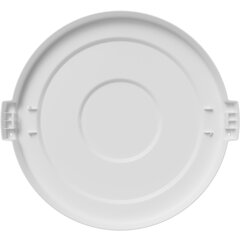 84105602 Bronco™ Round Waste Bin Trash Container Lid 55 Gallon - White