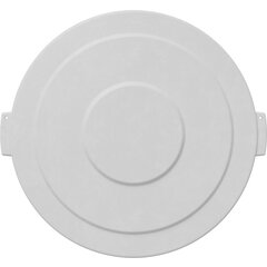 84105602 Bronco™ Round Waste Bin Trash Container Lid 55 Gallon - White