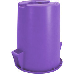 84105589 Bronco™ Round Waste Bin Trash Container 55 Gallon - Purple