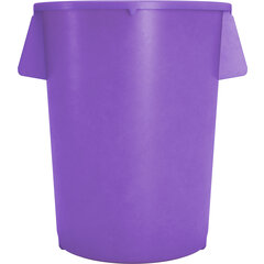 84105589 Bronco™ Round Waste Bin Trash Container 55 Gallon - Purple