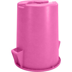 84105526 Bronco™ Round Waste Bin Trash Container 55 Gallon - Bright Pink