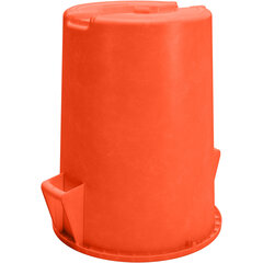 84105524 Bronco™ Round Waste Bin Trash Container 55 Gallon - Orange
