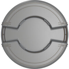 84105523 Bronco™ Round Waste Bin Trash Container 55 Gallon - Gray