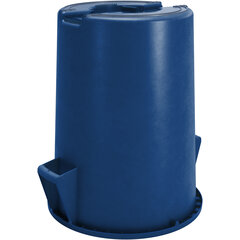 84102014 Bronco™ Round Waste Bin Trash Container 20 Gallon - Blue