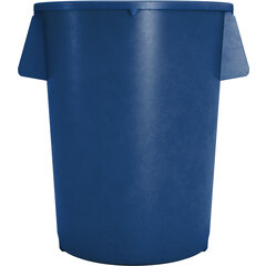 84102014 Bronco™ Round Waste Bin Trash Container 20 Gallon - Blue