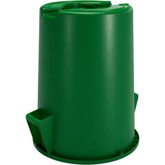 84102009 Bronco™ Round Waste Bin Trash Container 20 Gallon - Green