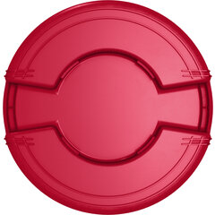 84105505 Bronco™ Round Waste Bin Trash Container 55 Gallon - Red