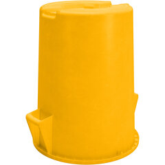 84104404 Bronco™ Round Waste Bin Trash Container 44 Gallon - Yellow