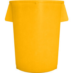 84104404 Bronco™ Round Waste Bin Trash Container 44 Gallon - Yellow