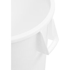 84105502 Bronco™ Round Waste Bin Trash Container 55 Gallon - White