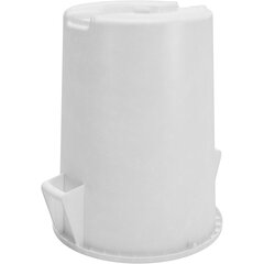 84105502 Bronco™ Round Waste Bin Trash Container 55 Gallon - White