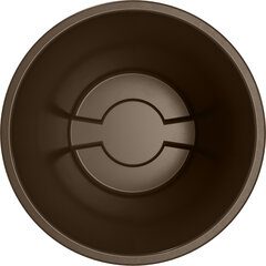 84105501 Bronco™ Round Waste Bin Trash Container 55 Gallon - Brown