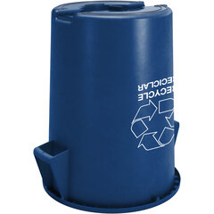 841044REC14 Bronco™ Round RECYCLE Container 44 Gallon - Blue