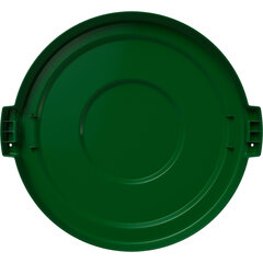 84103309 Bronco™ Round Waste Bin Trash Container Lid 32 Gallon - Green
