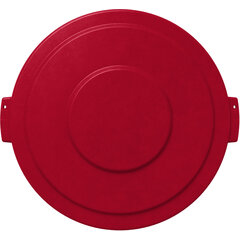 84103305 Bronco™ Round Waste Bin Trash Container Lid 32 Gallon - Red