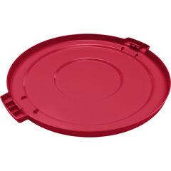 84103305 Bronco™ Round Waste Bin Trash Container Lid 32 Gallon - Red