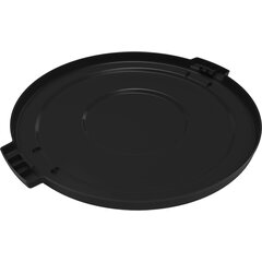84102103 Bronco™ Round Waste Bin Trash Container Lid 20 Gallon - Black