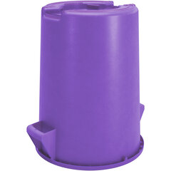 84102089 Bronco™ Round Waste Bin Trash Container 20 Gallon - Purple