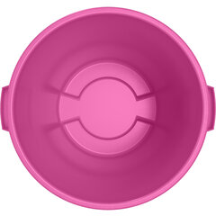 84102026 Bronco™ Round Waste Bin Trash Container 20 Gallon - Bright Pink