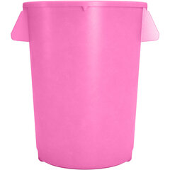 84102026 Bronco™ Round Waste Bin Trash Container 20 Gallon - Bright Pink