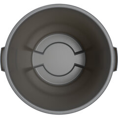 84102023 Bronco™ Round Waste Bin Trash Container 20 Gallon - Gray