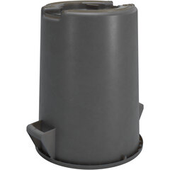 84102023 Bronco™ Round Waste Bin Trash Container 20 Gallon - Gray