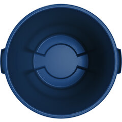 84103214 Bronco™ Round Waste Bin Trash Container 32 Gallon - Blue
