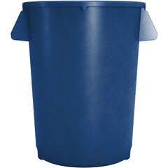 84103214 Bronco™ Round Waste Bin Trash Container 32 Gallon - Blue