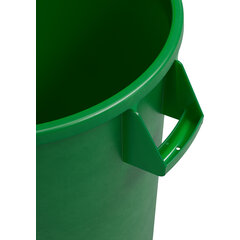 84103209 Bronco™ Round Waste Bin Trash Container 32 Gallon - Green