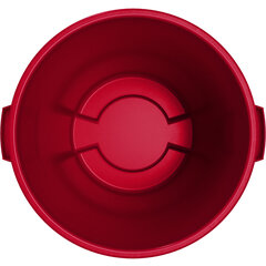 84102005 Bronco™ Round Waste Bin Trash Container 20 Gallon - Red