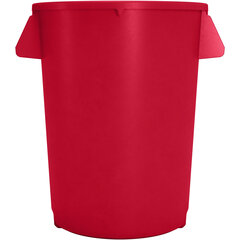 84102005 Bronco™ Round Waste Bin Trash Container 20 Gallon - Red