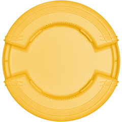 84102004 Bronco™ Round Waste Bin Trash Container 20 Gallon - Yellow