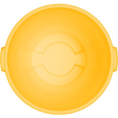 84102004 Bronco™ Round Waste Bin Trash Container 20 Gallon - Yellow