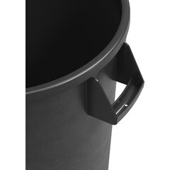 84102003 Bronco™ Round Waste Bin Trash Container 20 Gallon - Black