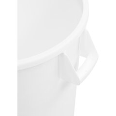 84102002 Bronco™ Round Waste Bin Trash Container 20 Gallon - White