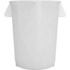 84102002 Bronco™ Round Waste Bin Trash Container 20 Gallon - White