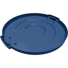 84101114 Bronco™ Round Waste Bin Trash Container Lid 10 Gallon - Blue