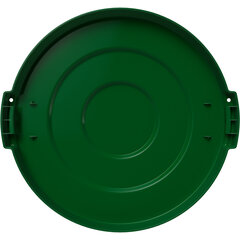 84101109 Bronco™ Round Waste Bin Trash Container Lid 10 Gallon - Green