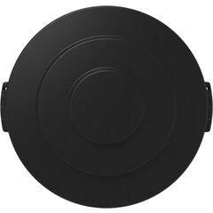 84101103 Bronco™ Round Waste Bin Trash Container Lid 10 Gallon - Black