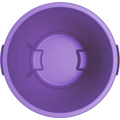 84101089 Bronco™ Round Waste Bin Trash Container 10 Gallon - Purple