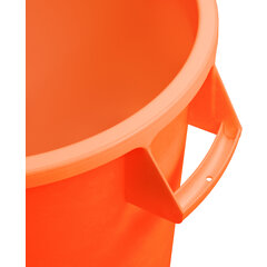 84101024 Bronco™ Round Waste Bin Trash Container 10 Gallon - Orange