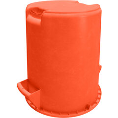 84101024 Bronco™ Round Waste Bin Trash Container 10 Gallon - Orange