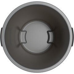 84101023 Bronco™ Round Waste Bin Trash Container 10 Gallon - Gray