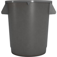 84101023 Bronco™ Round Waste Bin Trash Container 10 Gallon - Gray