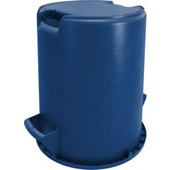 84101014 Bronco™ Round Waste Bin Trash Container 10 Gallon - Blue