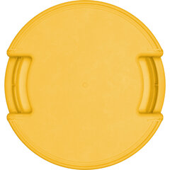 84101004 Bronco™ Round Waste Bin Trash Container 10 Gallon - Yellow