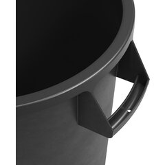 84101003 Bronco™ Round Waste Bin Trash Container 10 Gallon - Black
