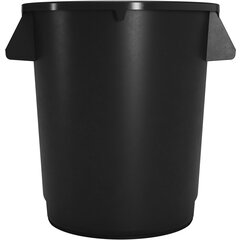 84101003 Bronco™ Round Waste Bin Trash Container 10 Gallon - Black