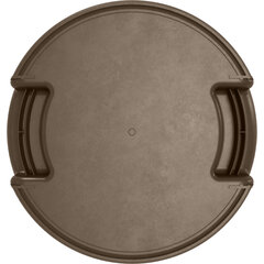 84101001 Bronco™ Round Waste Bin Trash Container 10 Gallon - Brown